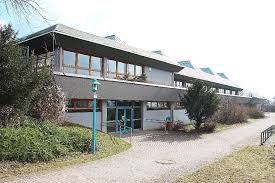 Außenansicht der Georg-Feuerbacher-Halle