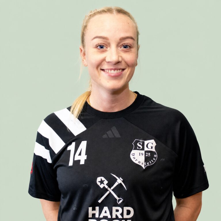 Alissa Lohmüller, Abteilungsleiterin Handball Jugend der SG Dornstetten