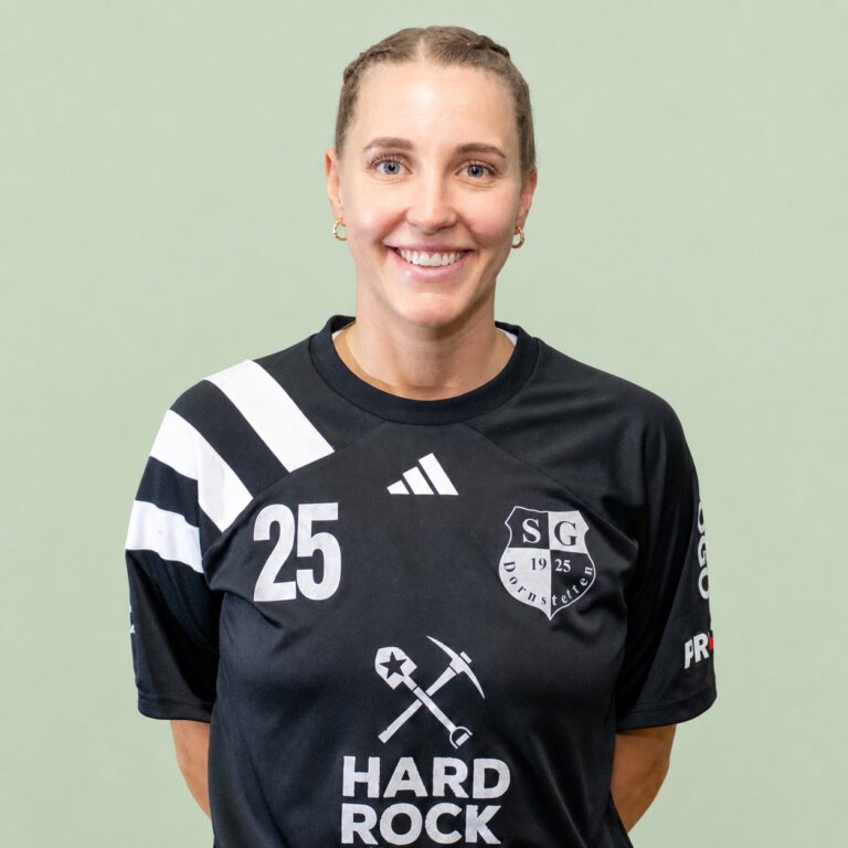 Katharina Böttcher, Abteilungsleiterin Handball Aktive der SG Dornstetten